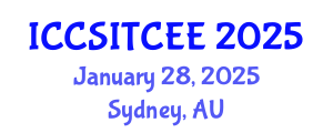 International Conference on Computer Science, Information Technology, Computer and Electrical Engineering (ICCSITCEE) January 28, 2025 - Sydney, Australia