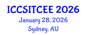 International Conference on Computer Science, Information Technology, Computer and Electrical Engineering (ICCSITCEE) January 28, 2026 - Sydney, Australia