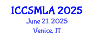 International Conference on Computer Science, Machine Learning and Analytics (ICCSMLA) June 21, 2025 - Venice, Italy