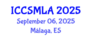 International Conference on Computer Science, Machine Learning and Analytics (ICCSMLA) September 06, 2025 - Málaga, Spain