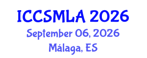 International Conference on Computer Science, Machine Learning and Analytics (ICCSMLA) September 06, 2026 - Málaga, Spain International Conference on Computer Science, Machine Learning and Analytics (ICCSMLA) September 06, 2026 - Málaga, Spain