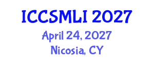 International Conference on Computer Science, Machine Learning and Statistics (ICCSMLI) April 24, 2027 - Nicosia, Cyprus International Conference on Computer Science, Machine Learning and Statistics (ICCSMLI) April 24, 2027 - Nicosia, Cyprus