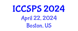 International Conference on Computer Science, Programming and Security (ICCSPS) April 22, 2024 - Boston, United States