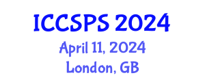International Conference on Computer Science, Programming and Security (ICCSPS) April 11, 2024 - London, United Kingdom
