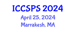 International Conference on Computer Science, Programming and Security (ICCSPS) April 25, 2024 - Marrakesh, Morocco