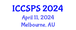International Conference on Computer Science, Programming and Security (ICCSPS) April 11, 2024 - Melbourne, Australia