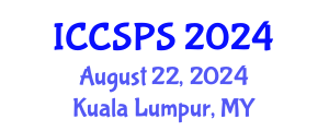 International Conference on Computer Science, Programming and Security (ICCSPS) August 22, 2024 - Kuala Lumpur, Malaysia