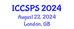 International Conference on Computer Science, Programming and Security (ICCSPS) August 22, 2024 - London, United Kingdom