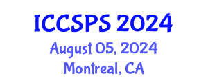 International Conference on Computer Science, Programming and Security (ICCSPS) August 05, 2024 - Montreal, Canada
