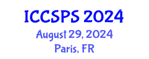 International Conference on Computer Science, Programming and Security (ICCSPS) August 29, 2024 - Paris, France