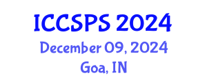 International Conference on Computer Science, Programming and Security (ICCSPS) December 09, 2024 - Goa, India