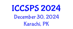 International Conference on Computer Science, Programming and Security (ICCSPS) December 30, 2024 - Karachi, Pakistan