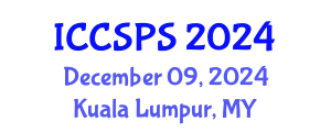 International Conference on Computer Science, Programming and Security (ICCSPS) December 09, 2024 - Kuala Lumpur, Malaysia