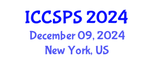 International Conference on Computer Science, Programming and Security (ICCSPS) December 09, 2024 - New York, United States