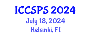 International Conference on Computer Science, Programming and Security (ICCSPS) July 18, 2024 - Helsinki, Finland