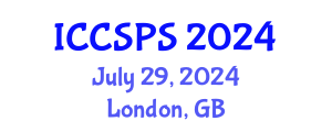 International Conference on Computer Science, Programming and Security (ICCSPS) July 29, 2024 - London, United Kingdom