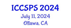 International Conference on Computer Science, Programming and Security (ICCSPS) July 11, 2024 - Ottawa, Canada