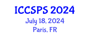 International Conference on Computer Science, Programming and Security (ICCSPS) July 18, 2024 - Paris, France
