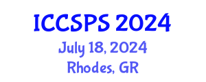 International Conference on Computer Science, Programming and Security (ICCSPS) July 18, 2024 - Rhodes, Greece