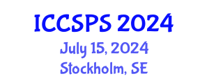 International Conference on Computer Science, Programming and Security (ICCSPS) July 15, 2024 - Stockholm, Sweden