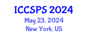 International Conference on Computer Science, Programming and Security (ICCSPS) May 23, 2024 - New York, United States