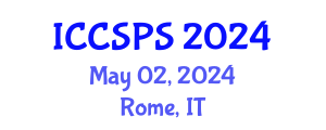 International Conference on Computer Science, Programming and Security (ICCSPS) May 02, 2024 - Rome, Italy