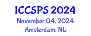 International Conference on Computer Science, Programming and Security (ICCSPS) November 04, 2024 - Amsterdam, Netherlands