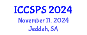 International Conference on Computer Science, Programming and Security (ICCSPS) November 11, 2024 - Jeddah, Saudi Arabia