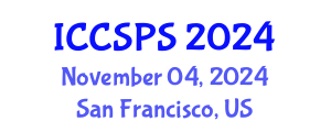 International Conference on Computer Science, Programming and Security (ICCSPS) November 04, 2024 - San Francisco, United States