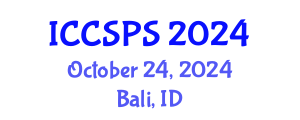 International Conference on Computer Science, Programming and Security (ICCSPS) October 24, 2024 - Bali, Indonesia