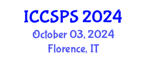 International Conference on Computer Science, Programming and Security (ICCSPS) October 03, 2024 - Florence, Italy