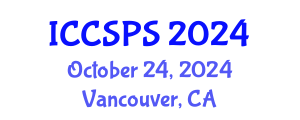 International Conference on Computer Science, Programming and Security (ICCSPS) October 24, 2024 - Vancouver, Canada