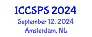 International Conference on Computer Science, Programming and Security (ICCSPS) September 12, 2024 - Amsterdam, Netherlands