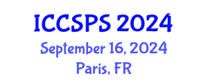 International Conference on Computer Science, Programming and Security (ICCSPS) September 16, 2024 - Paris, France