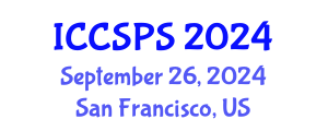 International Conference on Computer Science, Programming and Security (ICCSPS) September 26, 2024 - San Francisco, United States