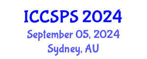 International Conference on Computer Science, Programming and Security (ICCSPS) September 05, 2024 - Sydney, Australia