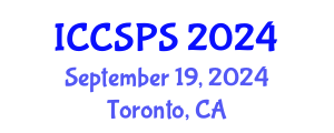 International Conference on Computer Science, Programming and Security (ICCSPS) September 19, 2024 - Toronto, Canada