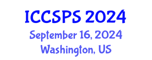 International Conference on Computer Science, Programming and Security (ICCSPS) September 16, 2024 - Washington, United States
