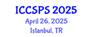 International Conference on Computer Science, Programming and Security (ICCSPS) April 26, 2025 - Istanbul, Turkey