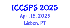 International Conference on Computer Science, Programming and Security (ICCSPS) April 15, 2025 - Lisbon, Portugal