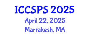 International Conference on Computer Science, Programming and Security (ICCSPS) April 22, 2025 - Marrakesh, Morocco