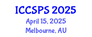 International Conference on Computer Science, Programming and Security (ICCSPS) April 15, 2025 - Melbourne, Australia