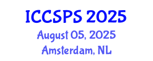 International Conference on Computer Science, Programming and Security (ICCSPS) August 05, 2025 - Amsterdam, Netherlands