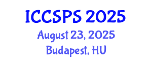 International Conference on Computer Science, Programming and Security (ICCSPS) August 23, 2025 - Budapest, Hungary