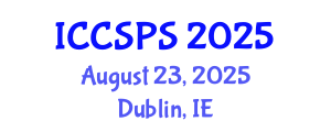 International Conference on Computer Science, Programming and Security (ICCSPS) August 23, 2025 - Dublin, Ireland