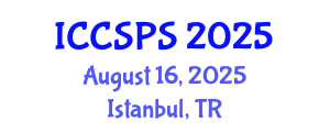 International Conference on Computer Science, Programming and Security (ICCSPS) August 16, 2025 - Istanbul, Turkey
