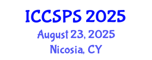 International Conference on Computer Science, Programming and Security (ICCSPS) August 23, 2025 - Nicosia, Cyprus