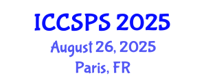 International Conference on Computer Science, Programming and Security (ICCSPS) August 26, 2025 - Paris, France