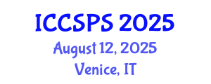 International Conference on Computer Science, Programming and Security (ICCSPS) August 12, 2025 - Venice, Italy
