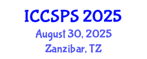 International Conference on Computer Science, Programming and Security (ICCSPS) August 30, 2025 - Zanzibar, Tanzania